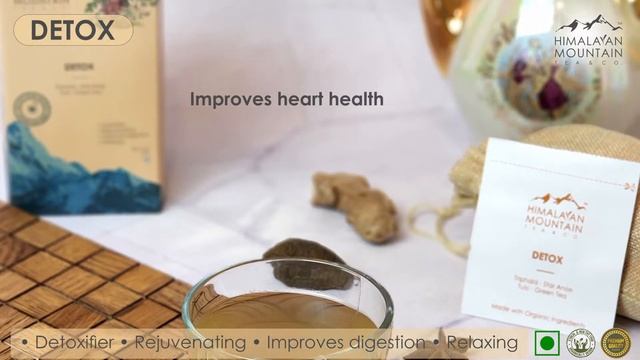 Himalayan Mountain Detox Tea Bags | Boosts immunity, Detoxifies the body смотреть онлайн