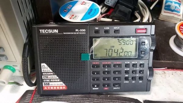 Pixie-трансивер из китайского набора. Первое включение.