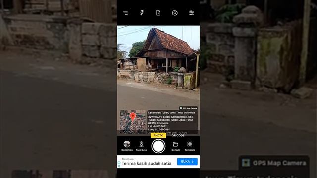 Menyesuaikan Alamat di Aplikasi GPS Map Camera смотреть онлайн