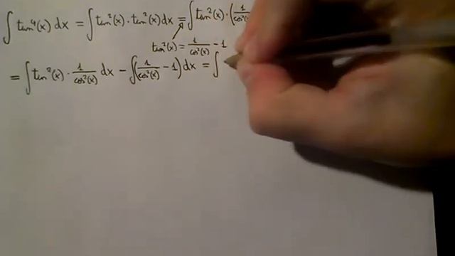 Integral of tan^4(x) (substitution) смотреть онлайн