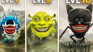 100 ИГРОКОВ ПРОТИВ 10 СТАДИЙ МОНСТРОВ ПОЖИРАТЕЛЕЙ в Garry’s Mod