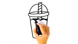 How To Draw Cute Boba Bubble Tea