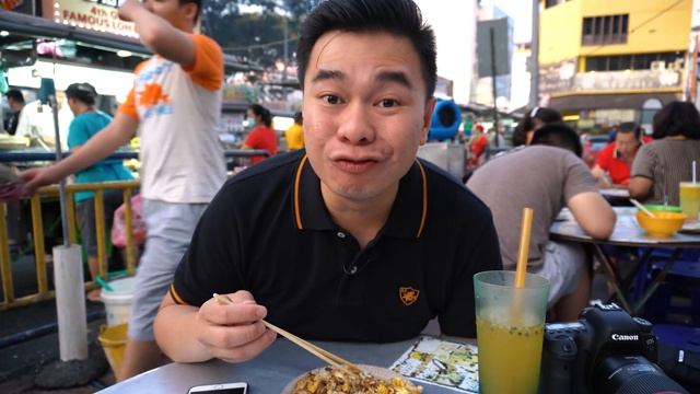 Amazing PENANG STREET FOOD | New Lane Hawker Centre in Penang, Malaysia [4K] смотреть онлайн