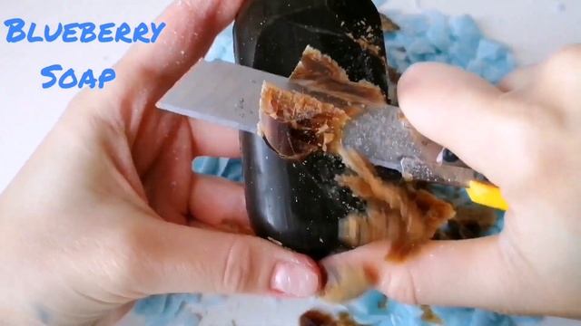 ASMR soap cutting | резка мыла деготь морские минералы смотреть онлайн