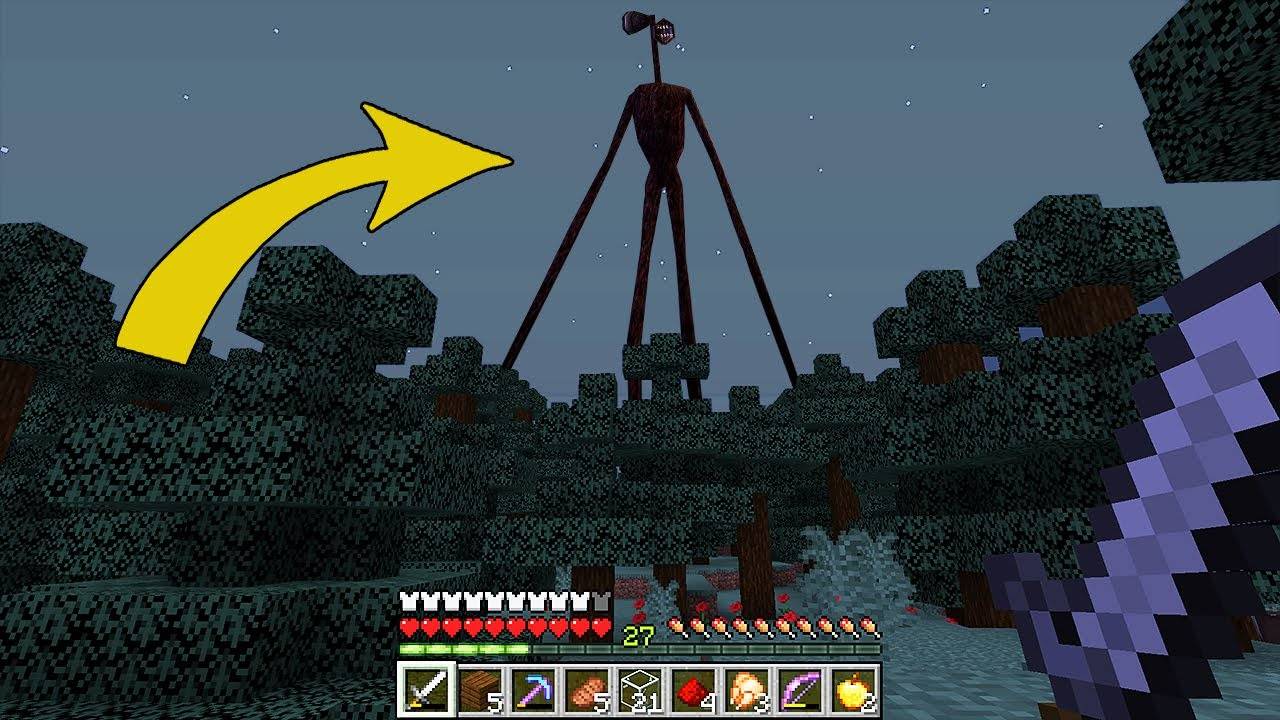 Призвал СИРЕНОГОЛОВОГО в майнкрафт часть 2 смотреть онлайн