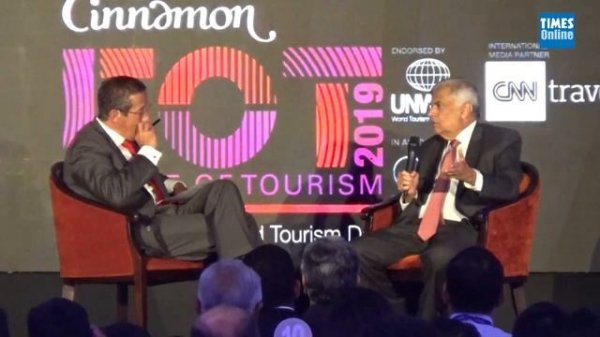 CNN’s Richard Quest with PM Wickremesinghe