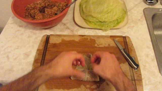 Raw Vegan Cabbage Rolls: How to Make and Roll смотреть онлайн