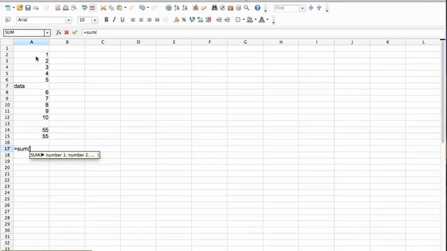 Basic Formulas in Calc.mp4 смотреть онлайн