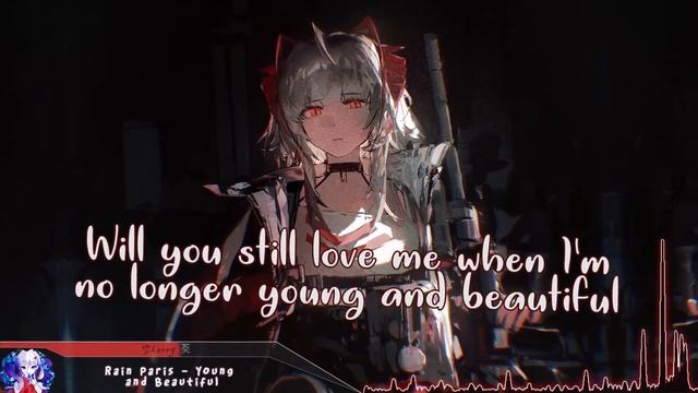 Cherry - Young and Beautiful (lyrics) смотреть онлайн