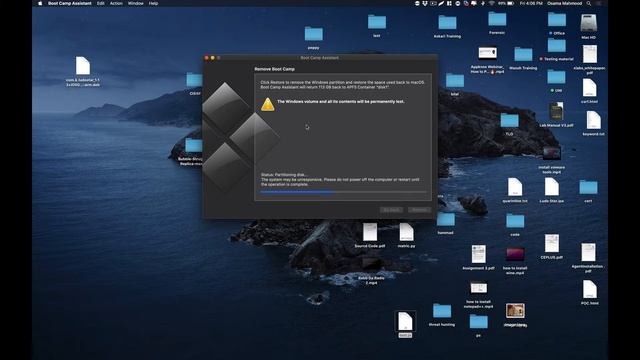 How to remove Windows and Bootcamp partition on your Mac (macOS Catalina) смотреть онлайн