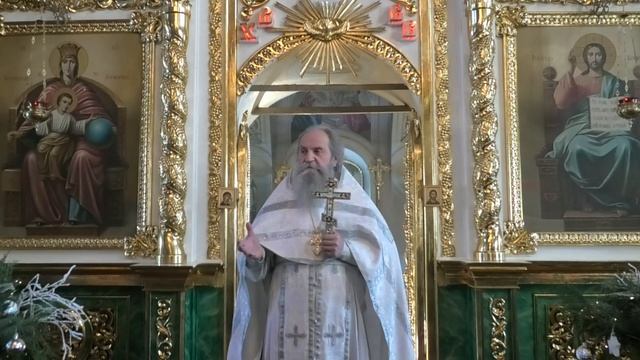 Проповедь отца Павла. Неделя 29-я по Пятидесятнице. 12.01.25 смотреть онлайн