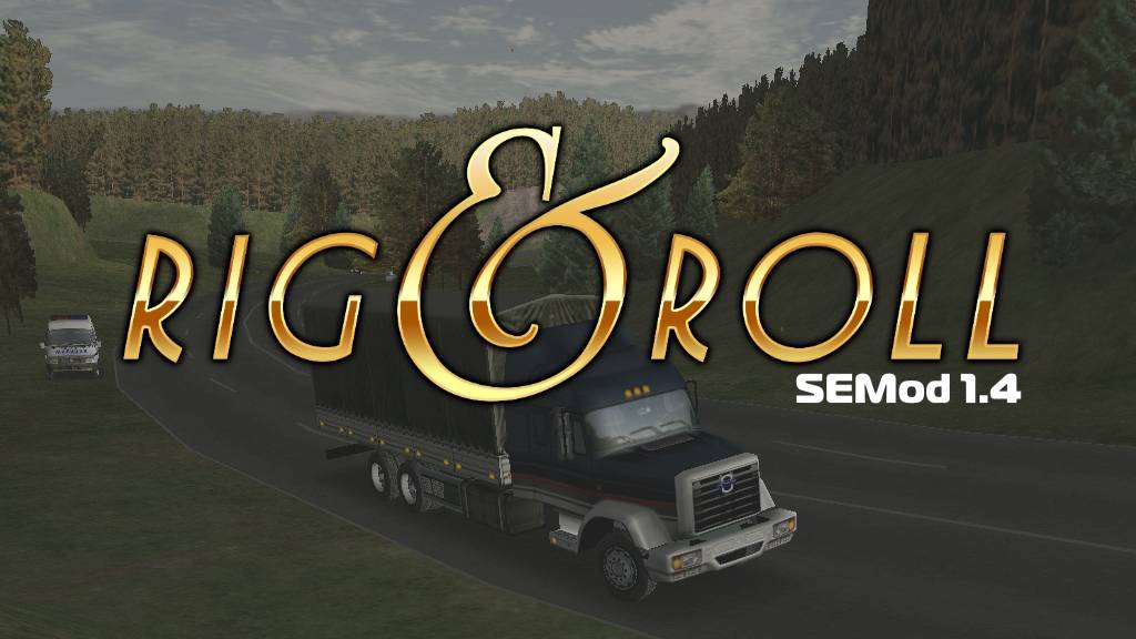 Дальнобойщики 2, из Южного в Южный. Шоколадная версия игры, Rig&Roll SE Mod 1.4. Смотрите описание.