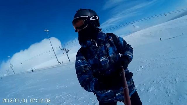 Спуск на сноуборде смотреть онлайн