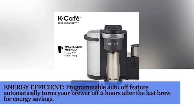 Keurig K-Cafe Single Serve K-Cup Pod Coffee, Latte and Cappuccino, K-Café смотреть онлайн