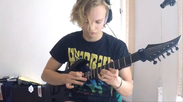Death - Crystal Mountain (one take guitar cover) by Carlos von Bismarck #Deathcover смотреть онлайн