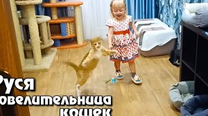 Руся повелительница кошек.