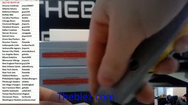 2017 Panini National Treasures Football Case Break PYT #9 смотреть онлайн