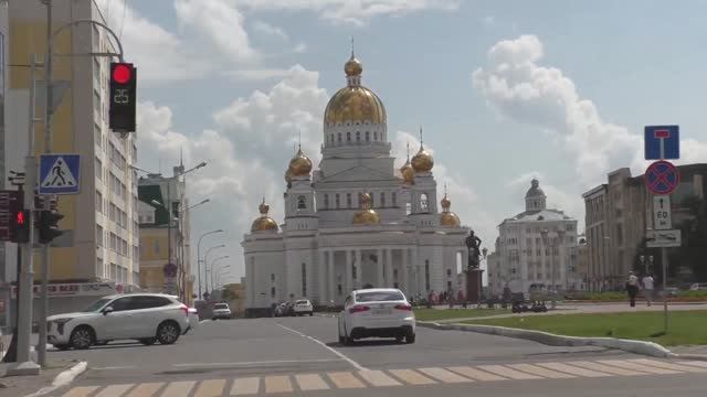 11.Мордовия.Проехали через Саранск.Путешествие через всю страну из Биробиджана на Сев Кавказ 2023 смотреть онлайн