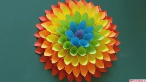 Цветы из бумажных кулечков