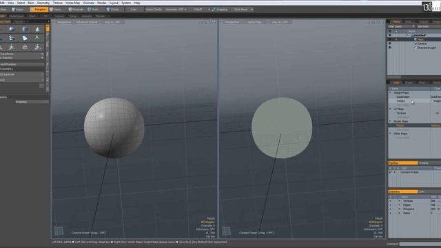 Vertex Map Falloff смотреть онлайн
