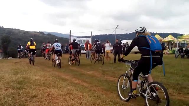 Cheile Nerei Mountain Bike Race 2015 - Start Race смотреть онлайн