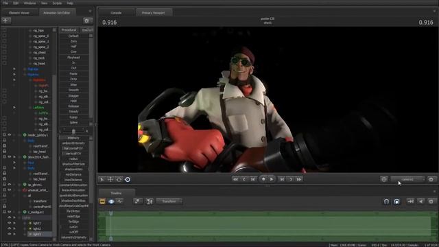SFM Poster timelapse. смотреть онлайн