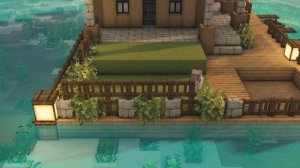 Красивый дом на озере