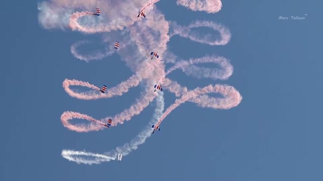 RAF Falcons Parachute Display Team -Shoreham 2015 смотреть онлайн