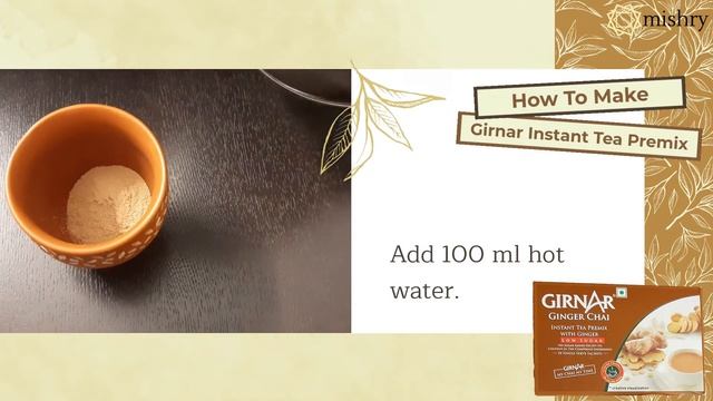 Girnar Instant Tea Premix – Ginger Chai With Low Sugar | Mishry Reviews смотреть онлайн