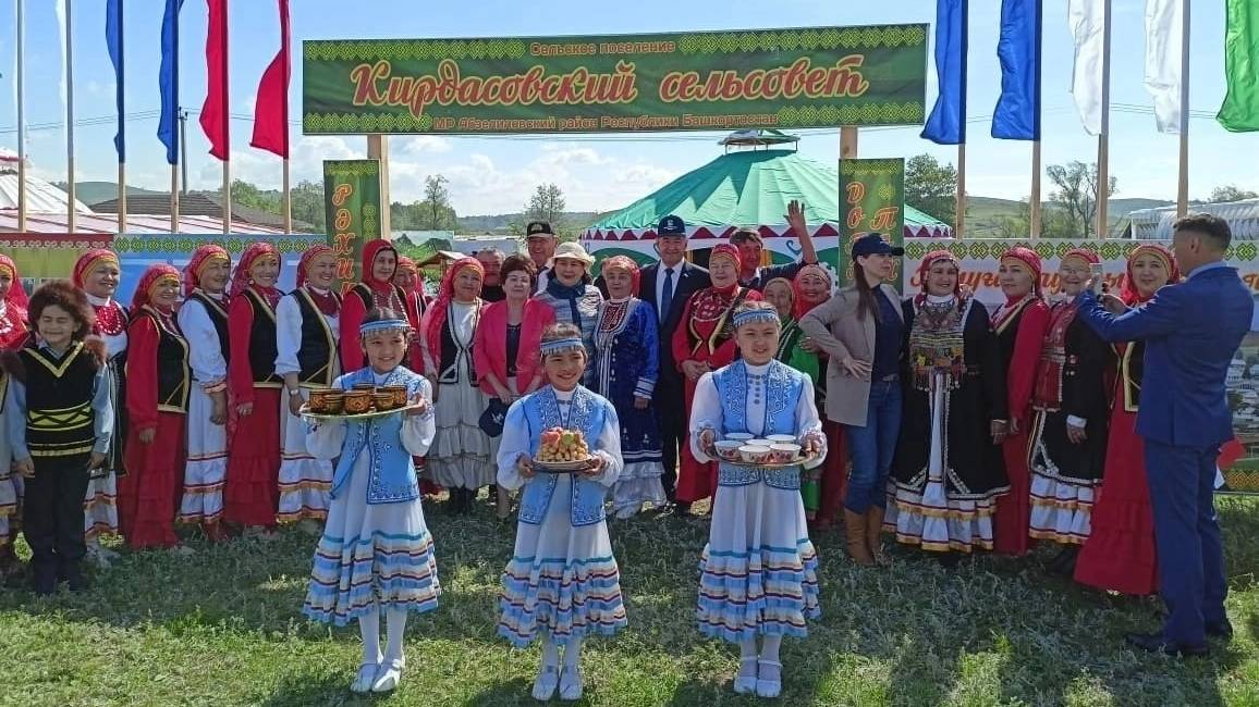 Сабантуй 2023 Абзелиловский Район село Аскаров, Юрты VIP персон и Сельсоветов и Районов