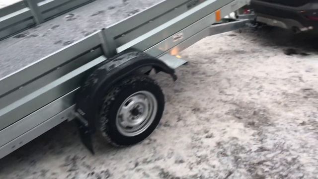 Прицеп Автос. Кузов 3м на 1.5м смотреть онлайн