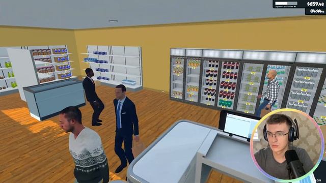 Supermarket Simulator #4 - Много новых товаров! И ещё больше покупателей! смотреть онлайн