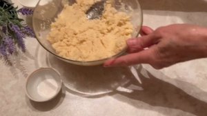 Лимонное печенье из Манки постное