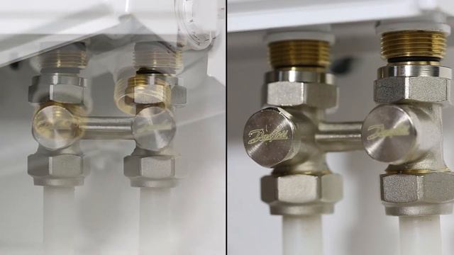 Installation guide - Danfoss Sensor and H-piece: radiators with bottom connection смотреть онлайн