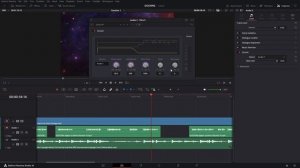 Авто приглушение музыки во время речи в DaVinci Resolve