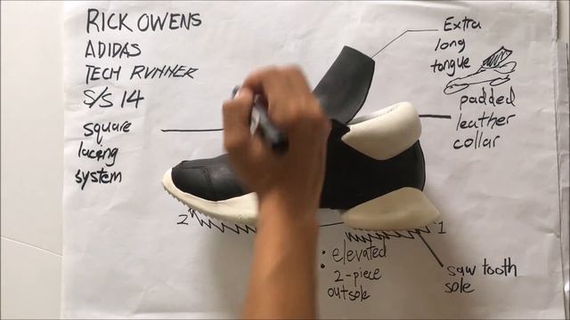 Rick Owens Adidas Runner SS14 Review / How To Lace