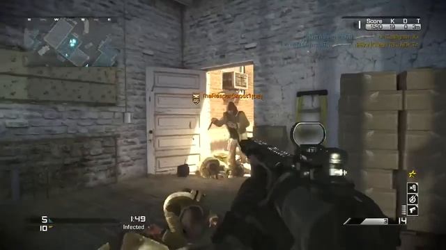 COD Ghosts: Infected MTS-255 KEM Strike! смотреть онлайн