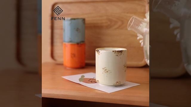 FENN Colorful Pattern Design High Quality Ceramic Cup смотреть онлайн