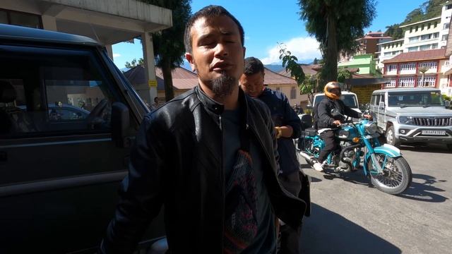 Busy Day Hanging Around Gangtok, Getting Permits, Bike Pollution Test - India Motovlogging