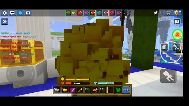 ИГРАЛ В БЭД ВАРС И ВСТРЕТИЛ *НУБИКА ТВ*!!! Blockman GO смотреть онлайн