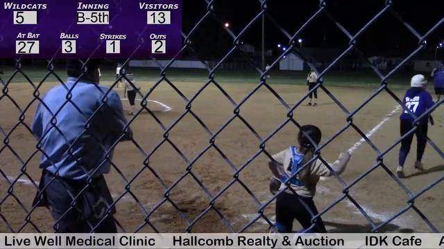 Monterey Jr High Lady Wildcats vs Clay Co. Lady Bulldogs –Jr High Softball Game смотреть онлайн