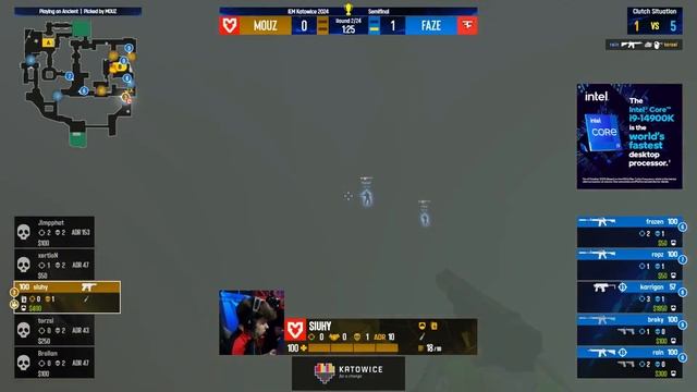 🇩🇰karrigan ECO MONSTER💀》》》[ MOUZ VS FAZE ]》》》IEM KATOWICE 2024🏆 смотреть онлайн