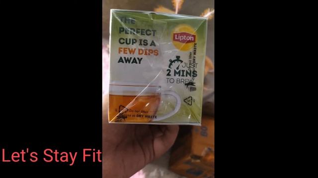 UNBOXING OF LIPTON TULSI NATURA GREEN TEA BAGS BOX(25 Bags) || FLIPKART|| GRAND SUJIT OFFICIAL