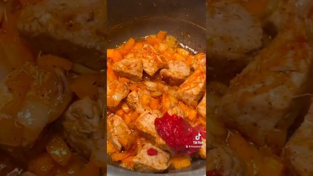 Beans, potatoes & pork stew recipe #shortvideo #foodie #recipes смотреть онлайн