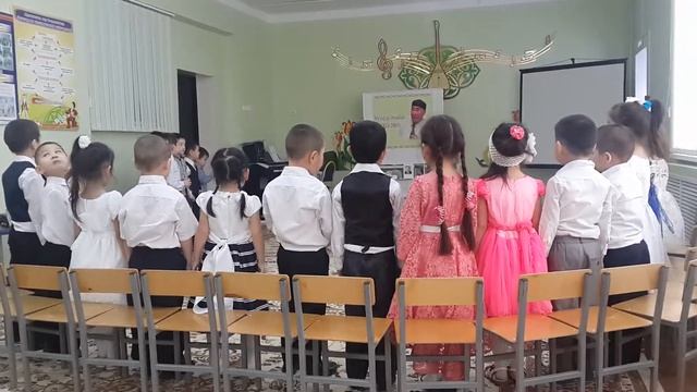 Песня детишек. в садике Акжелькен 2017 год смотреть онлайн