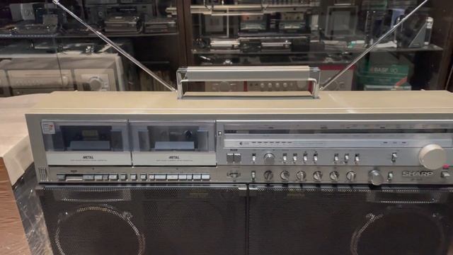 Vintagemoscow.  магнитола Sharp Gf 909 (777) легенда