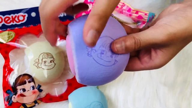 PEKO SQUISHY COLLECTION Peko Chan Cream Bun Squishies смотреть онлайн
