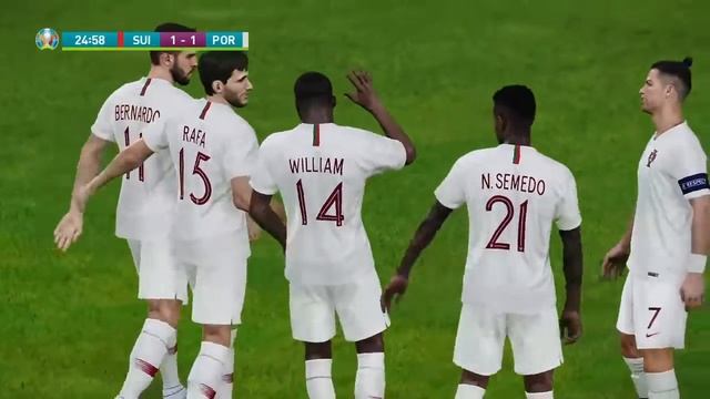 PES 2020: Rafa Silva Chip vs Switzerland смотреть онлайн