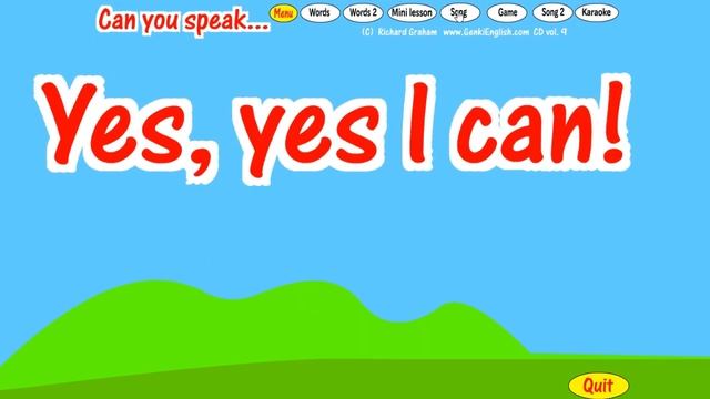 Let's Play GENKI ENGLISH! ｜ Can You Speak