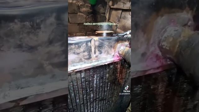 пайка авторадиатора ПАЗ смотреть онлайн
